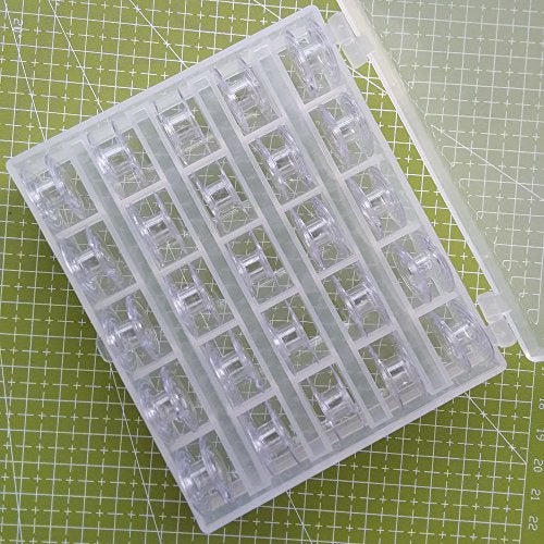 YICBOR 25pcs Bobbins 136492-001(SA155) for Baby Lock Brother Bernina Riccar Sewing Machine - Image 2