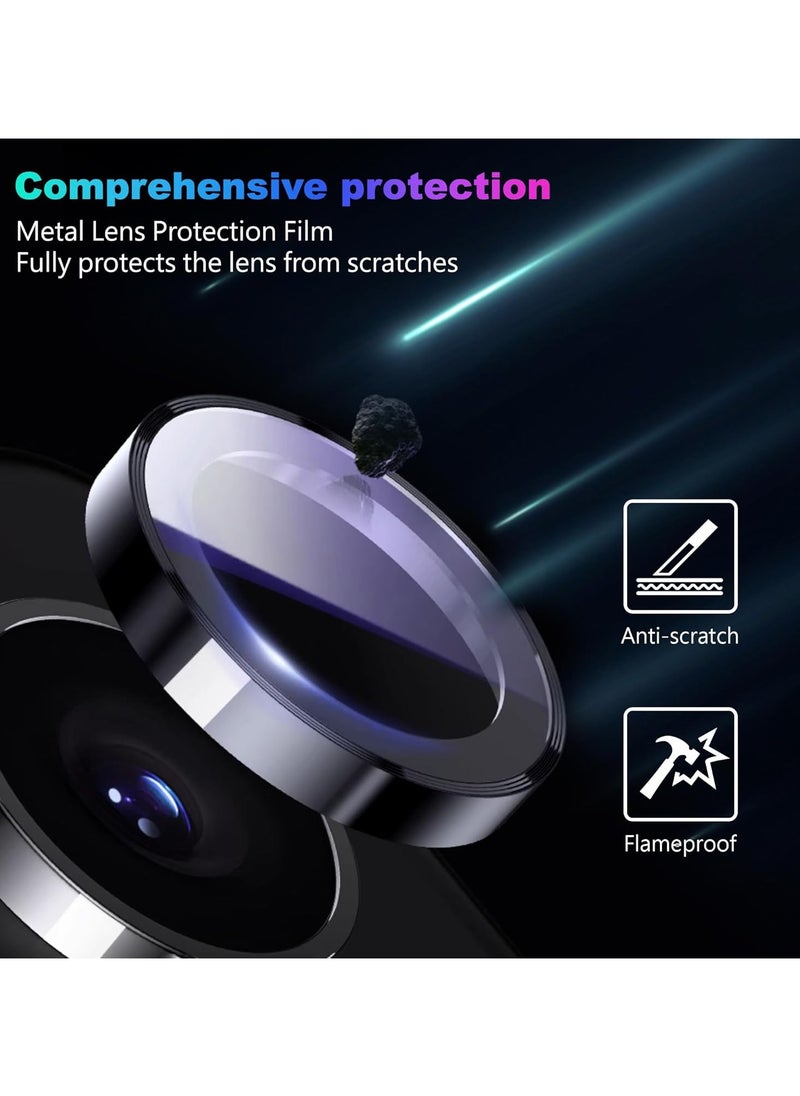 General Screen Protector Compatible with Motorola Moto Edge 50 Ultra [2 Pack] Tempered Glass + [2 Pack] Camera Lens Protector, [Maximum Coverage] HD Tempered Glass for Moto Edge 50 Ultra  - Image 4