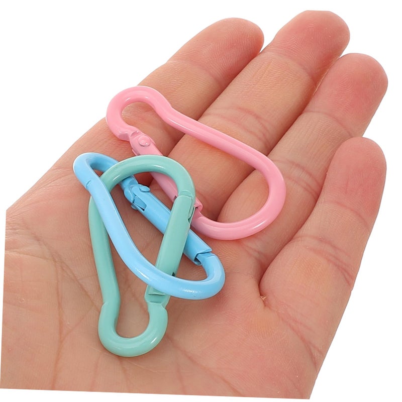 Heavy Duty Carabiner Clips 20 Pack Unique Shaped Snap Hooks for Camping Climbing Hiking Outdoor Gear - Image 4