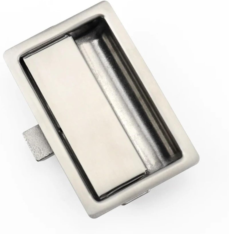 Stainless Steel Flat Box Lock Chassis Electric Cinet Pull Door Engineering Vehicle M110 1Pcs - Image 1
