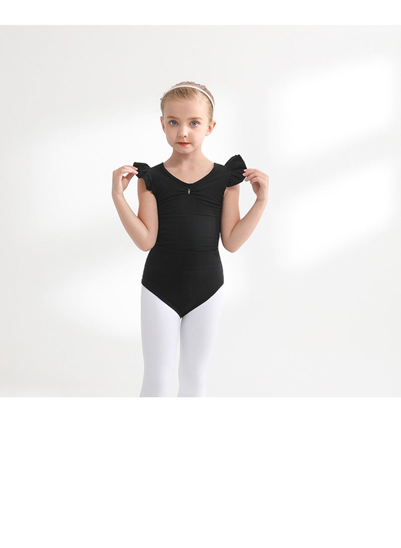 Loquat Squality Ballet Dance Tutu Dress For Girls Black  - Image 1