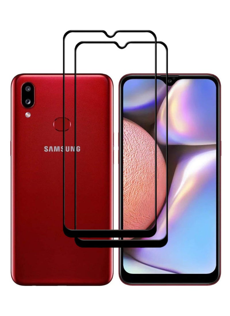 ACLIX 2 Pieces Antistatic ESD Dustproof Premium Quality High Definition Tempered Glass Screen Protector Designed For Samsung Galaxy A10s - Image 1