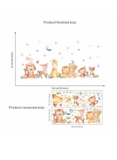 Y&D Cartoon Animal Wall Stickers Perfect For Kids' Bedrooms And Nurseries  - Image 2