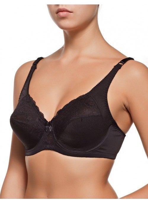 KOM Rosenna Minimizing Bra Black 
