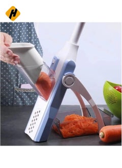 HuHa Vegetable Cutter Safe Mandoline Slicer TikTok Adjustable Vegetable Chopper Multi purpose Food Vegetable Slicer for Kitchen  - Image 5