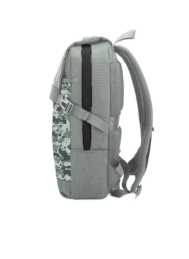 Cougar new fashion smart backpack for travel business conference high quality backpack bag up to 17" inch- S35 camouflage (light grey) - Image 2