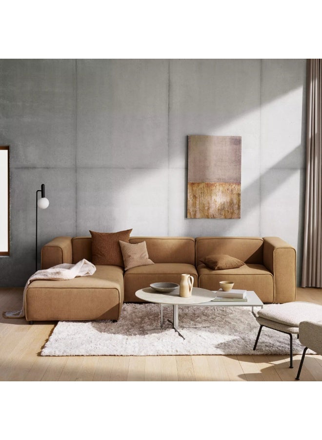 Malazhouse Modern Sofa Natural Wood – 280cm * 180cm – 180L x 75H x 280W - Image 2