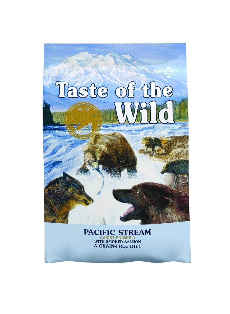 Taste of the Wild Pacific Stream Canine Recipe With Smoked Salmon Dry Dog Food 2kg 
