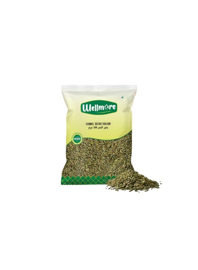 Wellmore Fennel Seeds 200 gm - Image 1