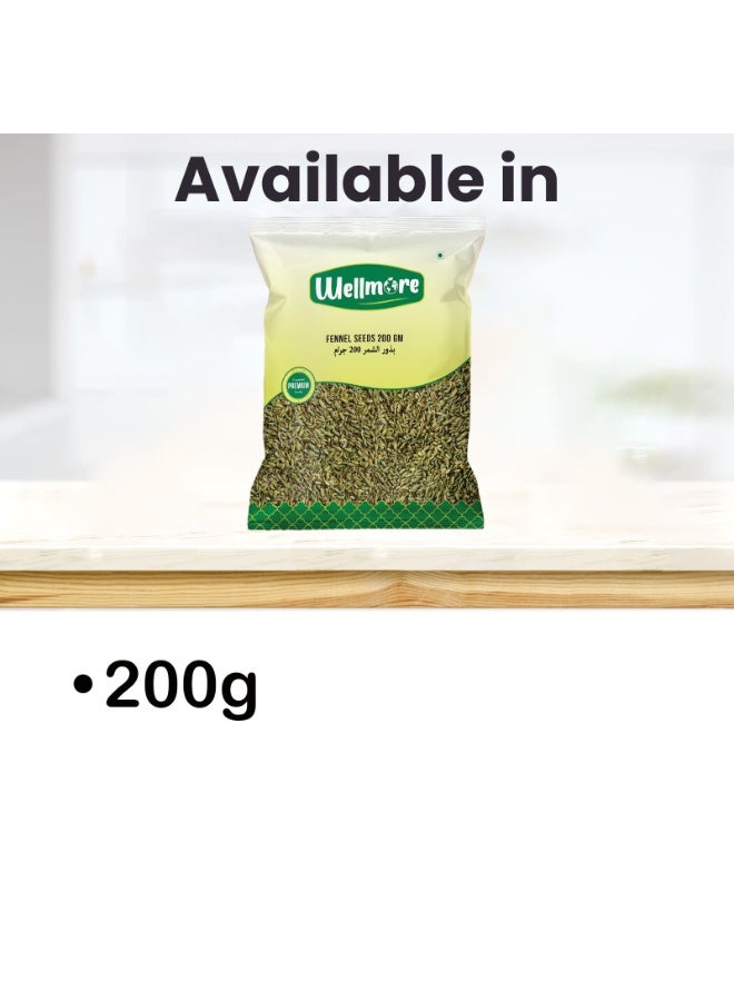 Wellmore Fennel Seeds 200 gm - Image 3