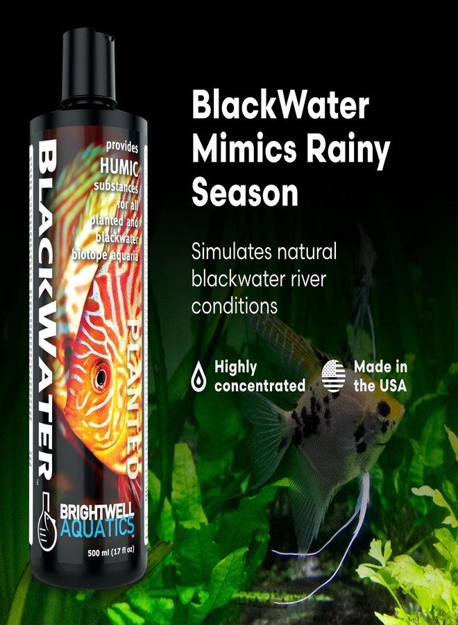 Brightwell Aquatics Blackwater Humic Fulvic Acid Supplement Simulates Natural Blackwater Conditions Supports Nutrient Uptake in Freshwater Planted Aquariums, 125 ml - Image 2
