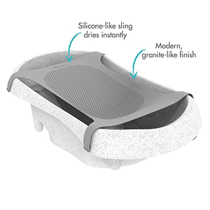 the FIRST years First Suds Newborn To Toddler Tub  3 Stage Baby Bathtub With Soft, Non-Slip Infant Sling  Birth To 25 Pounds - Image 5
