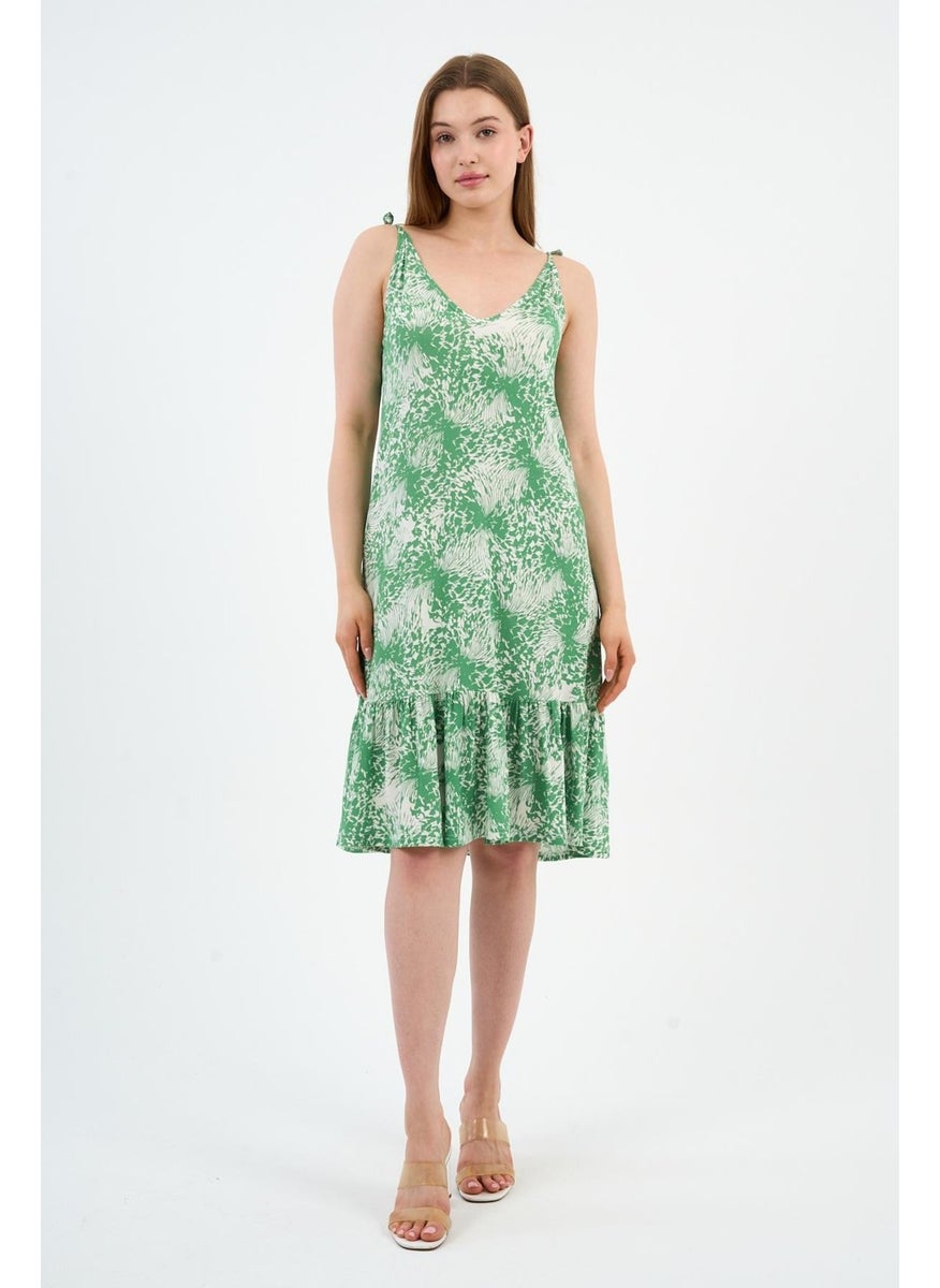 Alexander Gardi - Strapless Flounce Dress with Tie Detail (B24-425-01) - Image 1