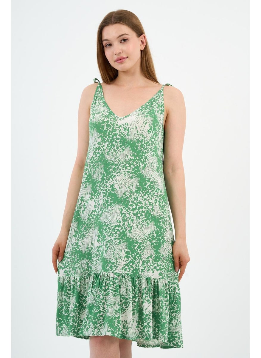 Alexander Gardi - Strapless Flounce Dress with Tie Detail (B24-425-01) - Image 1