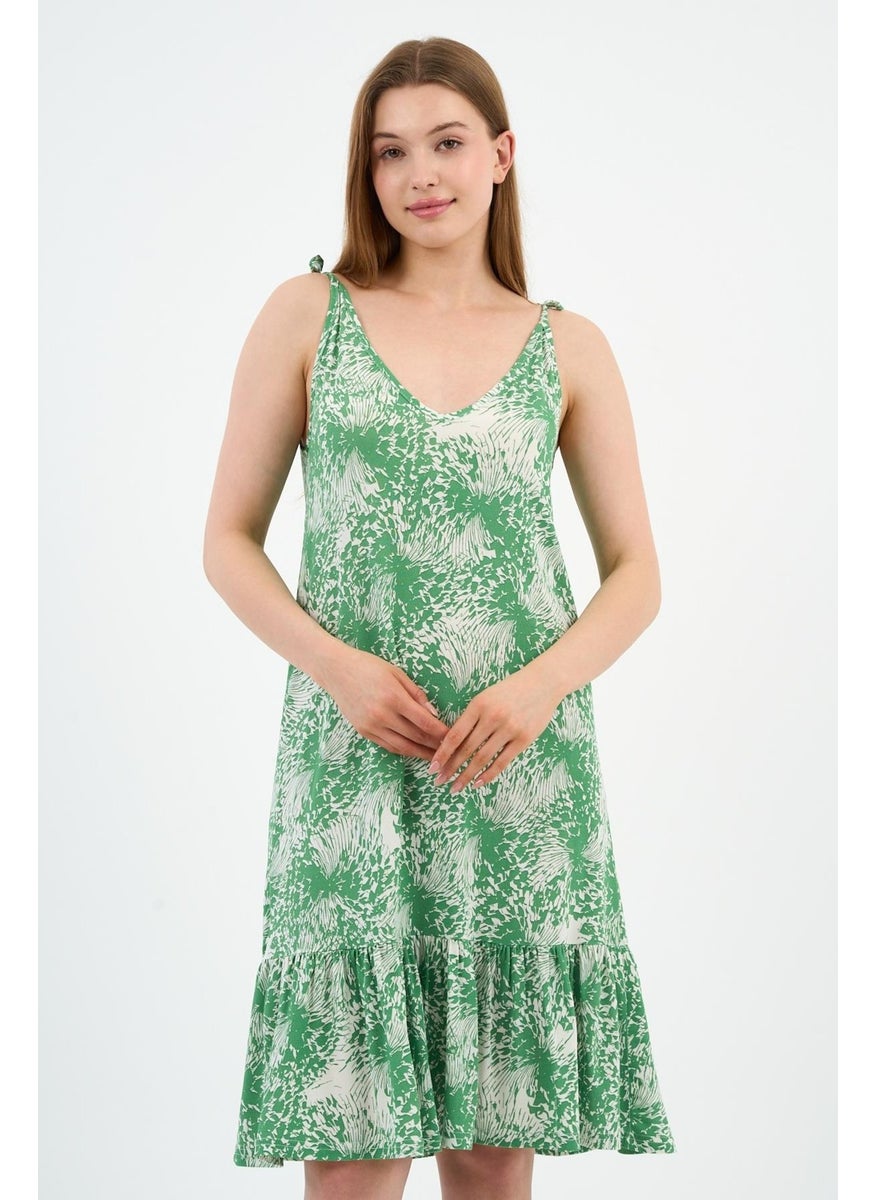 Alexander Gardi - Strapless Flounce Dress with Tie Detail (B24-425-01) - Image 1