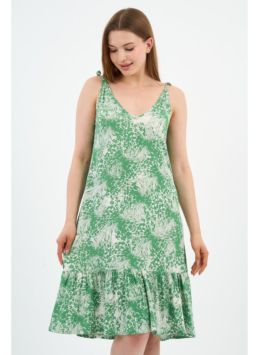 Alexander Gardi - Strapless Flounce Dress with Tie Detail (B24-425-01) - Image 1