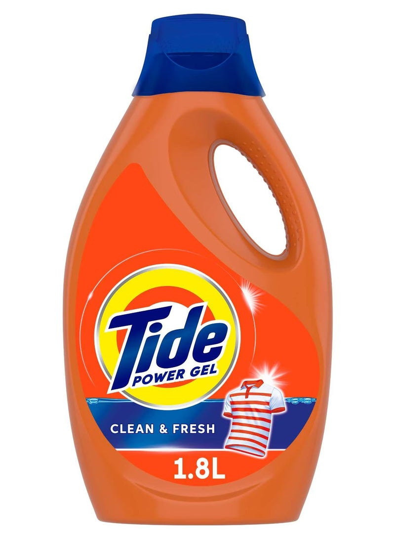 Tide Clean And Fresh Liquid Laundry Detergent Gel 1.8Liters - Image 1