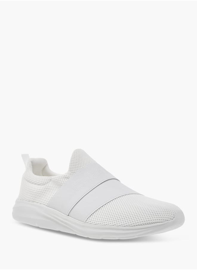 Oaklan by Shoexpress - Men's Mesh Slip-On Sneakers with Pull Tabs - Image 1