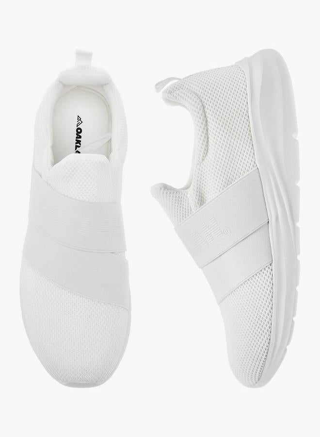 Oaklan by Shoexpress Men's Mesh Slip-On Sneakers with Pull Tabs - Image 2