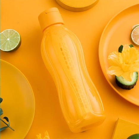 Tupperware Eco Bottle Drinker 750 ml Blue and Orange  - Image 3