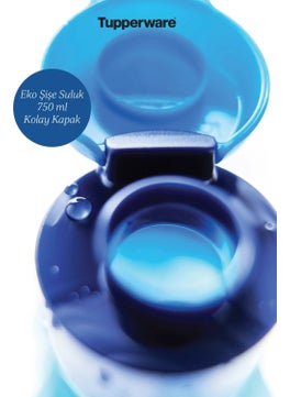 Tupperware Eco Bottle Drinker 750 ml Blue and Orange  - Image 4