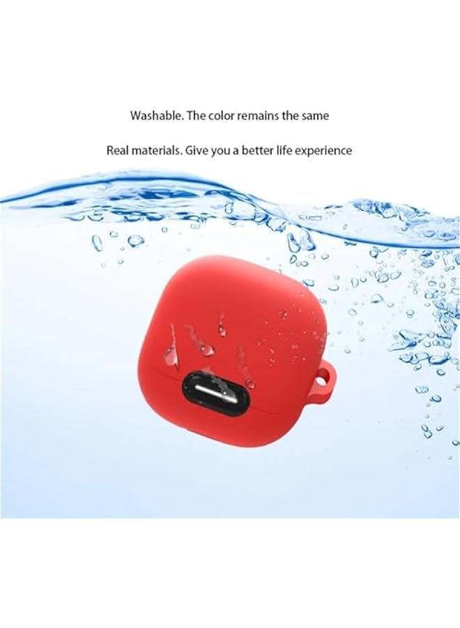 【2Pcs】 Protective Case Cpatible with Anker Soundcore Liberty 4 NC Cover Silicone Shockproof Earphone Case Soft Thin Anti Slip Earbud 360 Degree Full Safety (Black + Light Green) - Image 4