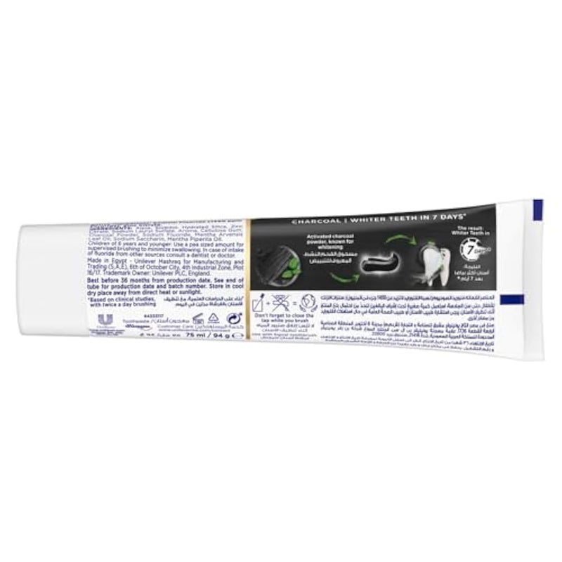 Signal Complete 8 Charcoal White and Detox Toothpaste (100ml) - Image 3