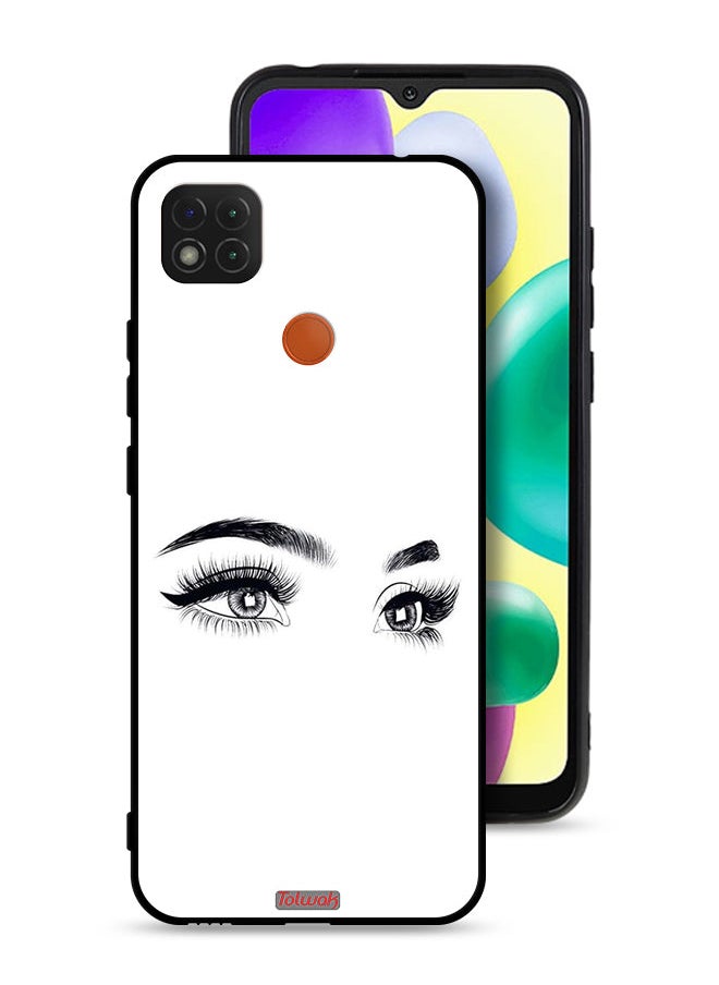 Tolwak Xiaomi Redmi 9C Protective Case Cover Eyes Art  - Image 1