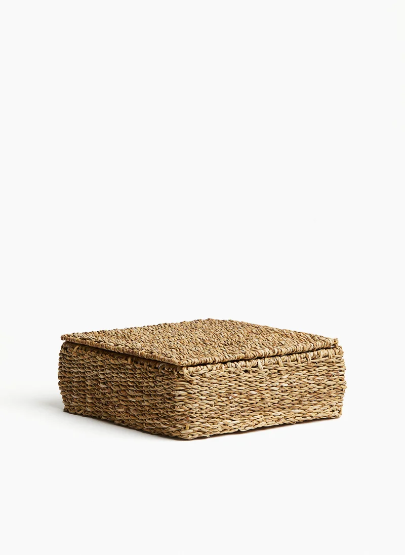 اتش اند ام Seagrass Storage Basket With Dividers