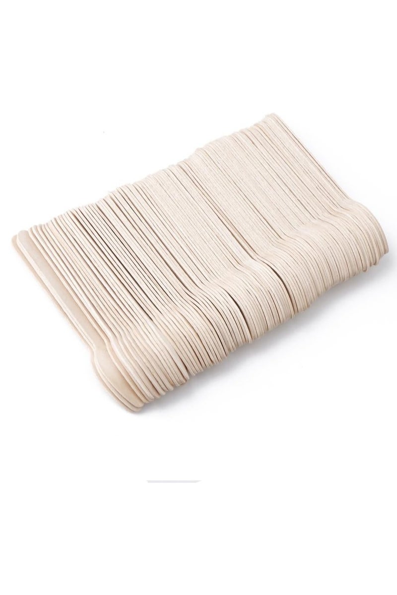 Disposable Wooden Mini Spoons100 Pieces - Image 2