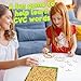 Kasfalci CVC Word GamesPhonics GamesCVC Flash CardsSpeech Therapy Toys for Toddlers KidsLearn to ReadReading Learning Sight Word GamesKindergarten Preschool Learning Activities Educational Toy - Image 4