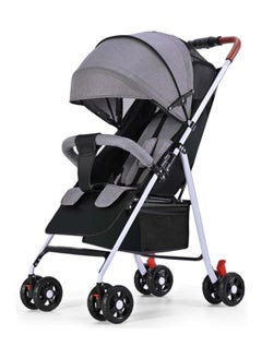 GGEROU Standard Strollers,Lightweight Travel Stroller for Babies & Toddlers, Compact Fold Toddler Stroller and Baby Stroller with Steel Frame, Large Seat Area, Storage Basket for Travel and More  - Image 1