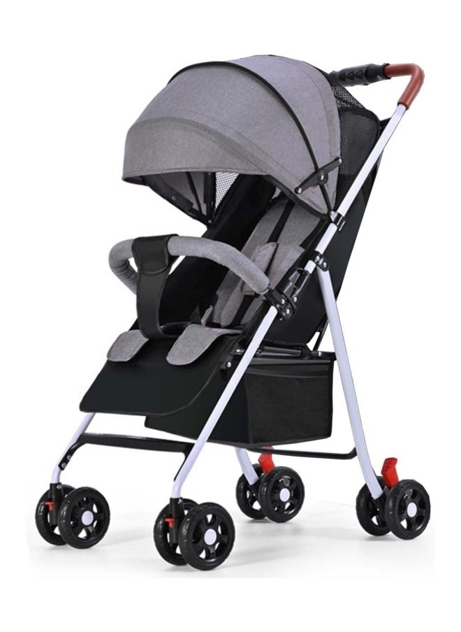 GGEROU Standard Strollers,Lightweight Travel Stroller for Babies & Toddlers, Compact Fold Toddler Stroller and Baby Stroller with Steel Frame, Large Seat Area, Storage Basket for Travel and More  - Image 1