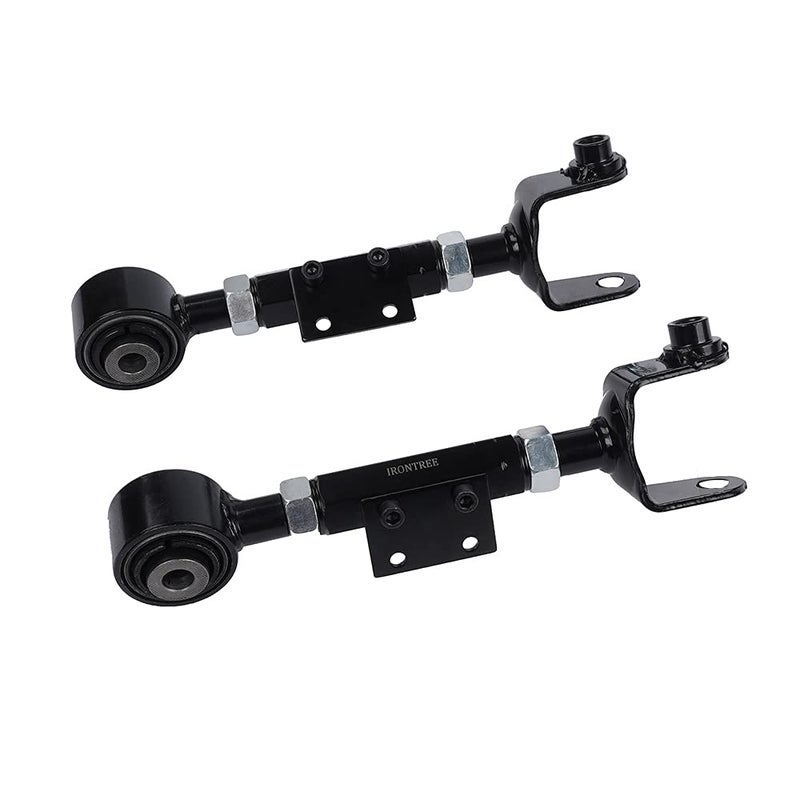 IRONTREE 2Pcs K90489 1 Pair Professional Left Right Rear Upper Adjustable Control Arm Compatible with 20022006 Honda CRV 20032011 Honda Element OE Replacement 52390S9AA11 52400S9AA11