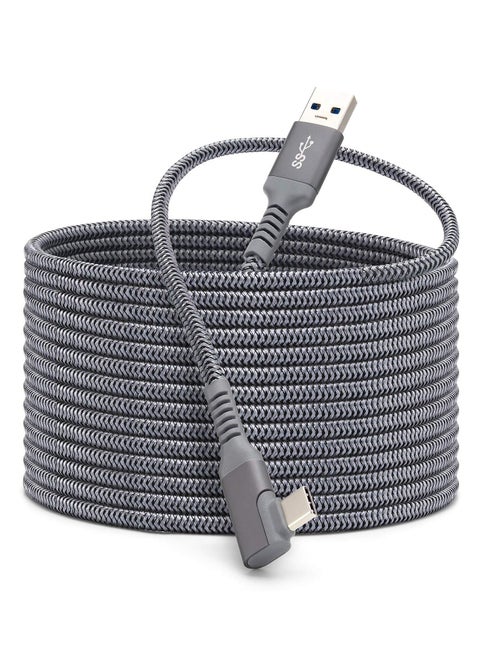 Link Cable Compatible for Oculus Quest 2 20ft, Fast Charing & PC Data Transfer USB C 3.2 Gen1 Cable for VR Headset and Gaming