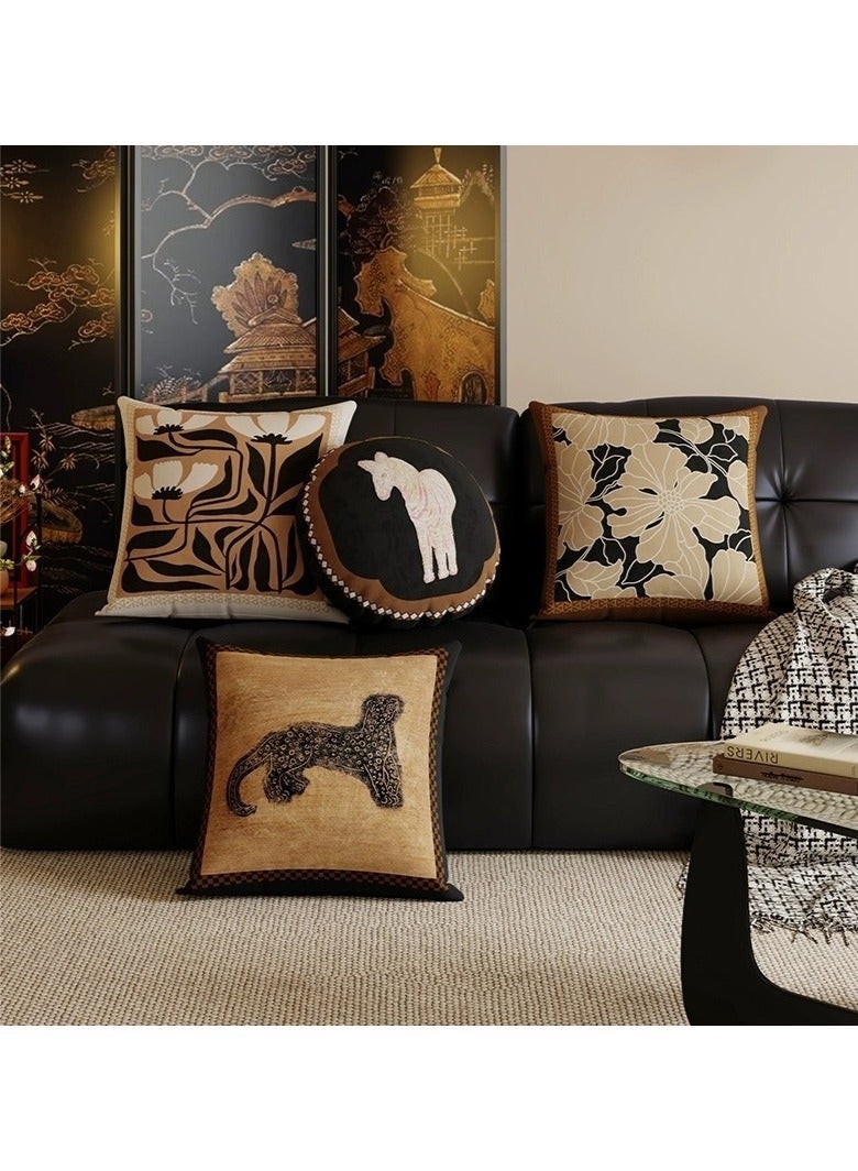 كيلا مجموعة أغطية وسائد من 3 قطع، غطاء وسادة مزخرف، أغطية وسائد على الطراز الحديث 45 سم × 45 سم، لغرفة المعيشة والأريكة والسرير وأغطية وسائد 18 × 18 بوصة (نمط مزدوج الجوانب) - Image 5