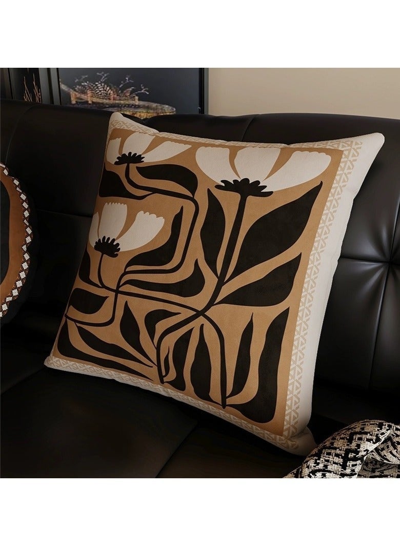 كيلا مجموعة أغطية وسائد من 3 قطع، غطاء وسادة مزخرف، أغطية وسائد على الطراز الحديث 45 سم × 45 سم، لغرفة المعيشة والأريكة والسرير وأغطية وسائد 18 × 18 بوصة (نمط مزدوج الجوانب) - Image 4