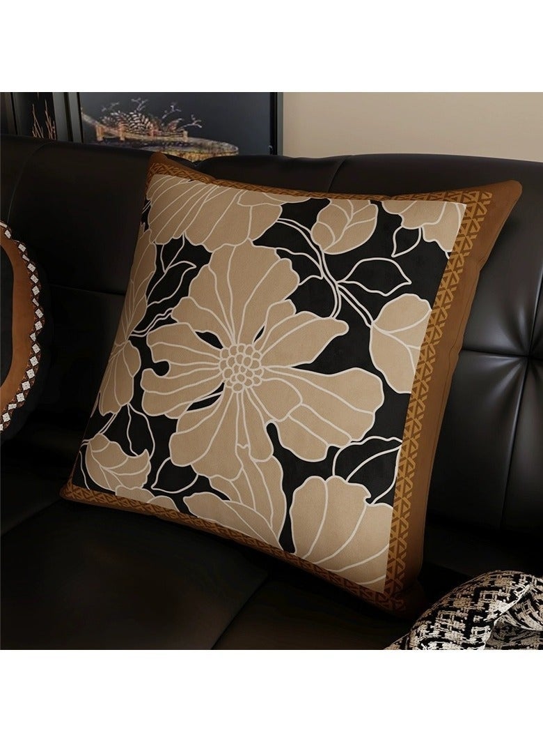 كيلا مجموعة أغطية وسائد من 3 قطع، غطاء وسادة مزخرف، أغطية وسائد على الطراز الحديث 45 سم × 45 سم، لغرفة المعيشة والأريكة والسرير وأغطية وسائد 18 × 18 بوصة (نمط مزدوج الجوانب) - Image 3