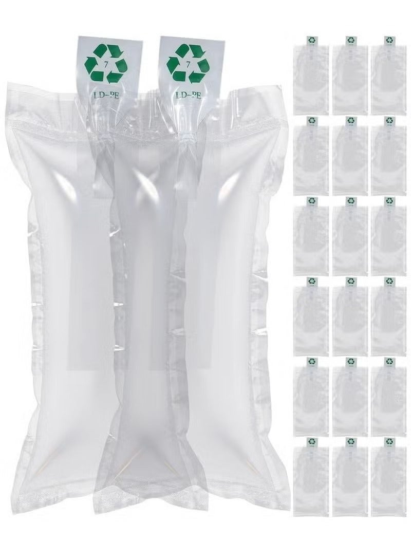 Generic Air Cushion Bags, 100PCS Inflatable Air Pillows Air Bubble Bags Shockproof Air Cushion Film Blocking Wrap Bag for Mailing Shipping Packaging 10x20 CM  - Image 1