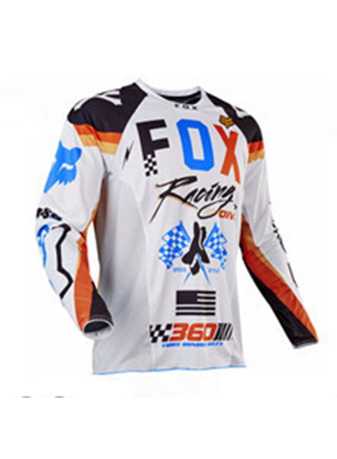 Fox Men's Outdoor Cycling Suit Off-road Road Mountain Bike Cycling Tops - Image 1