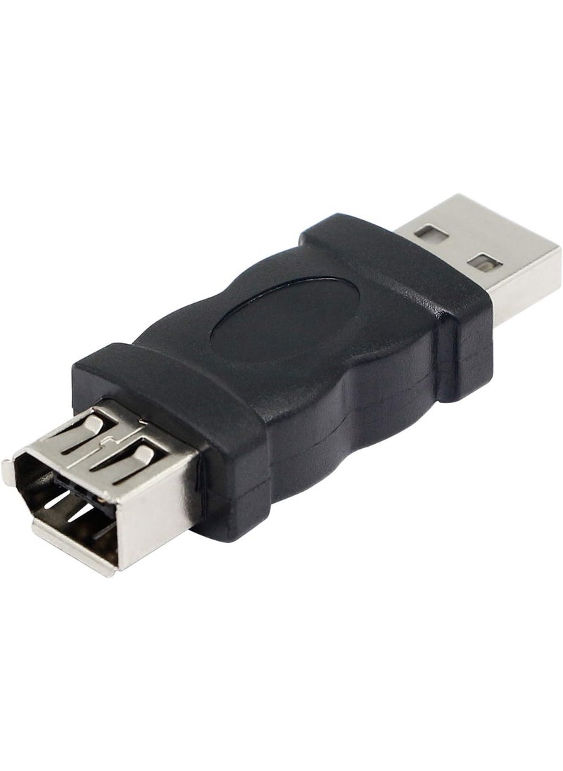 CERRXIAN CERRXIAN Firewire IEEE 1394 6 Pin Female to USB Male Adapter Convertor for Printer Digital Camera PDA Scanner Hard Disk  - Image 1