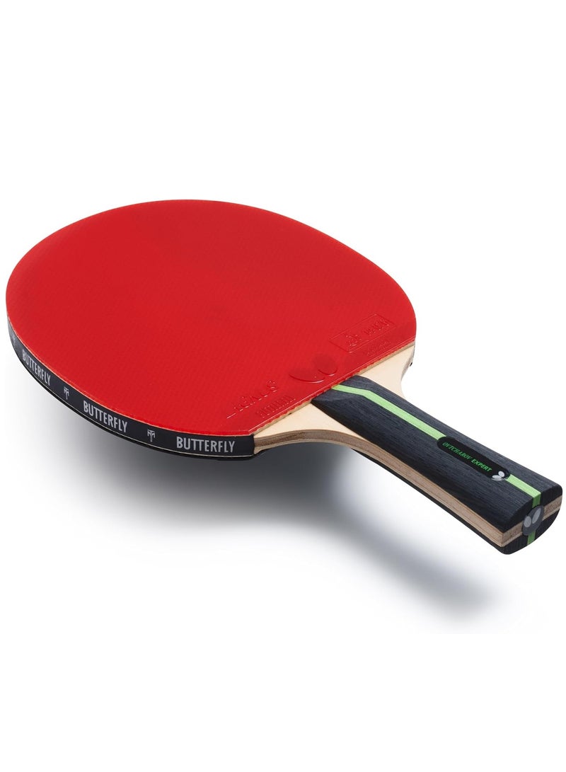 Butterfly Table Tennis Bat Ovtcharov Series Professional Butterfly Table Tennis Racket for Ambitious Table Tennis Players ITTF Approved for Competitions Extremely Grippy/Sticky Pads for Maximum Spin 44906901011128 - Image 4