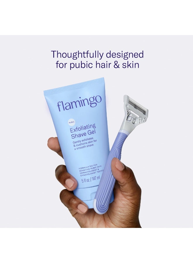 Flamingo خرطوشات إعادة تعبئة شفرات فلامينغو، 8 شفرات حلاقة نسائية - Image 2