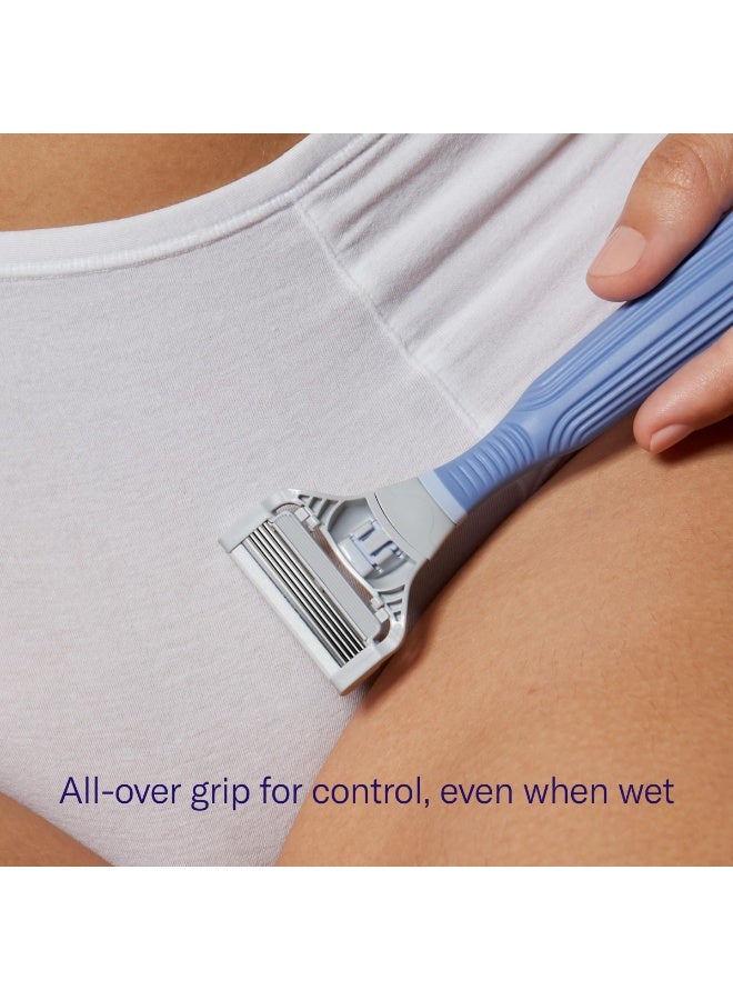 Flamingo خرطوشات إعادة تعبئة شفرات فلامينغو، 8 شفرات حلاقة نسائية - Image 5