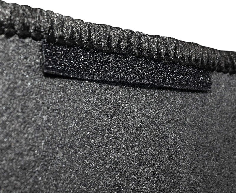 أف أتش جروب فرشة حمولة للصندوق الخلفي من مجموعة FH، موديل F16409BLACK32، فاخرة باللون الأسود، تناسب معظم السيارات وسيارات الدفع الرباعي والشاحنات. - Image 4
