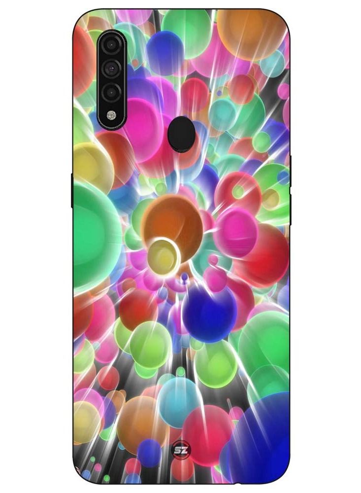 Service Zone Protective Printed Mobile Cover 3D Abstract Art Design For Oppo A31 