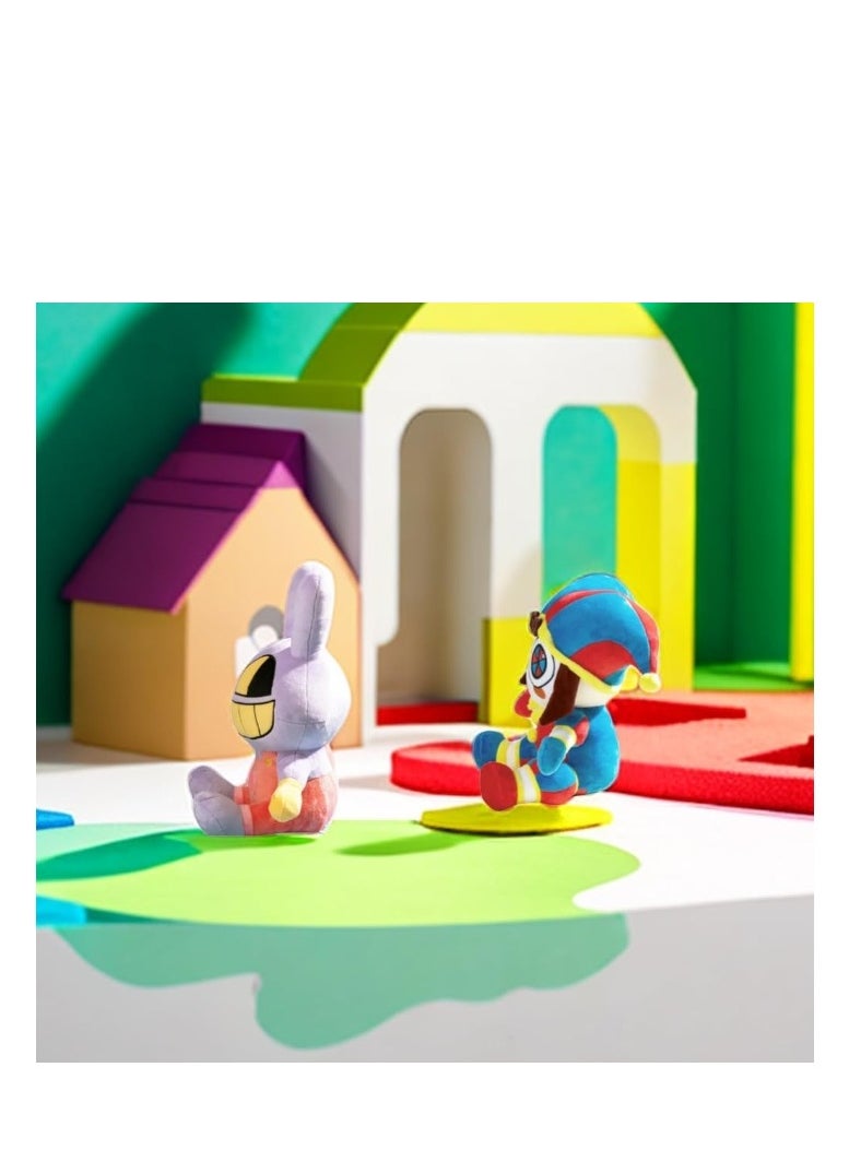 Y&D The  Amazing Digital Circus Plush Doll - Cute Cartoon  Stuffed Animal Plushie Doll Perfect Pomni Jester Collectible Toy for Kids and Fans Ideal Birthday Gift  30cm  - Image 5