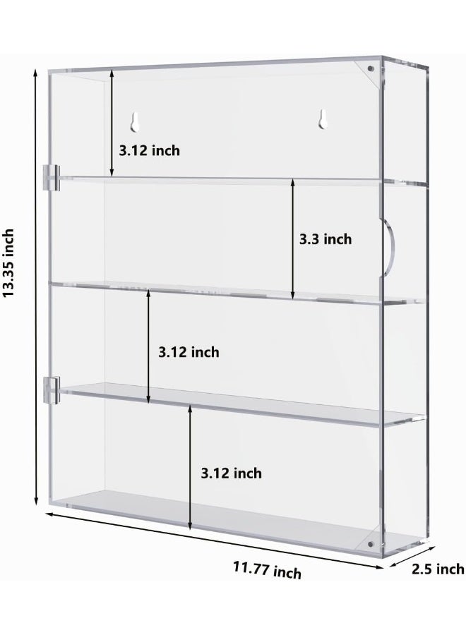 TPGP 4 Tier Preassembled Acrylic Display Box For Mini Toys And Small Pop Figurines - Image 5