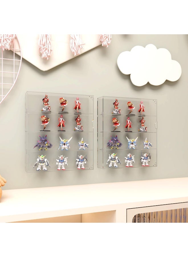 TPGP 4 Tier Preassembled Acrylic Display Box For Mini Toys And Small Pop Figurines - Image 4