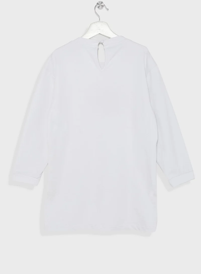 ANOTAH Kids Printed Dress